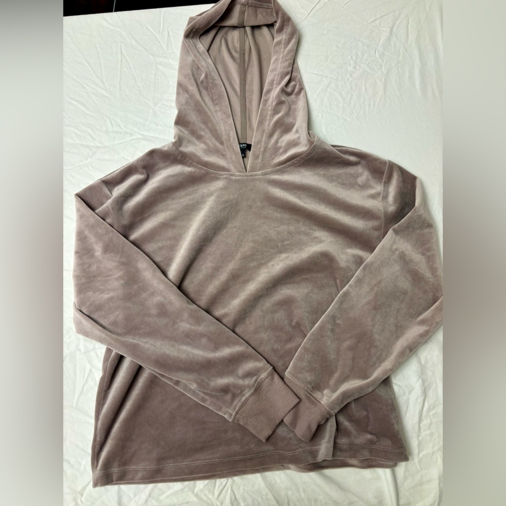 Alfani Intimates Women's Velvet/Velour Hoodie Sweatsuit